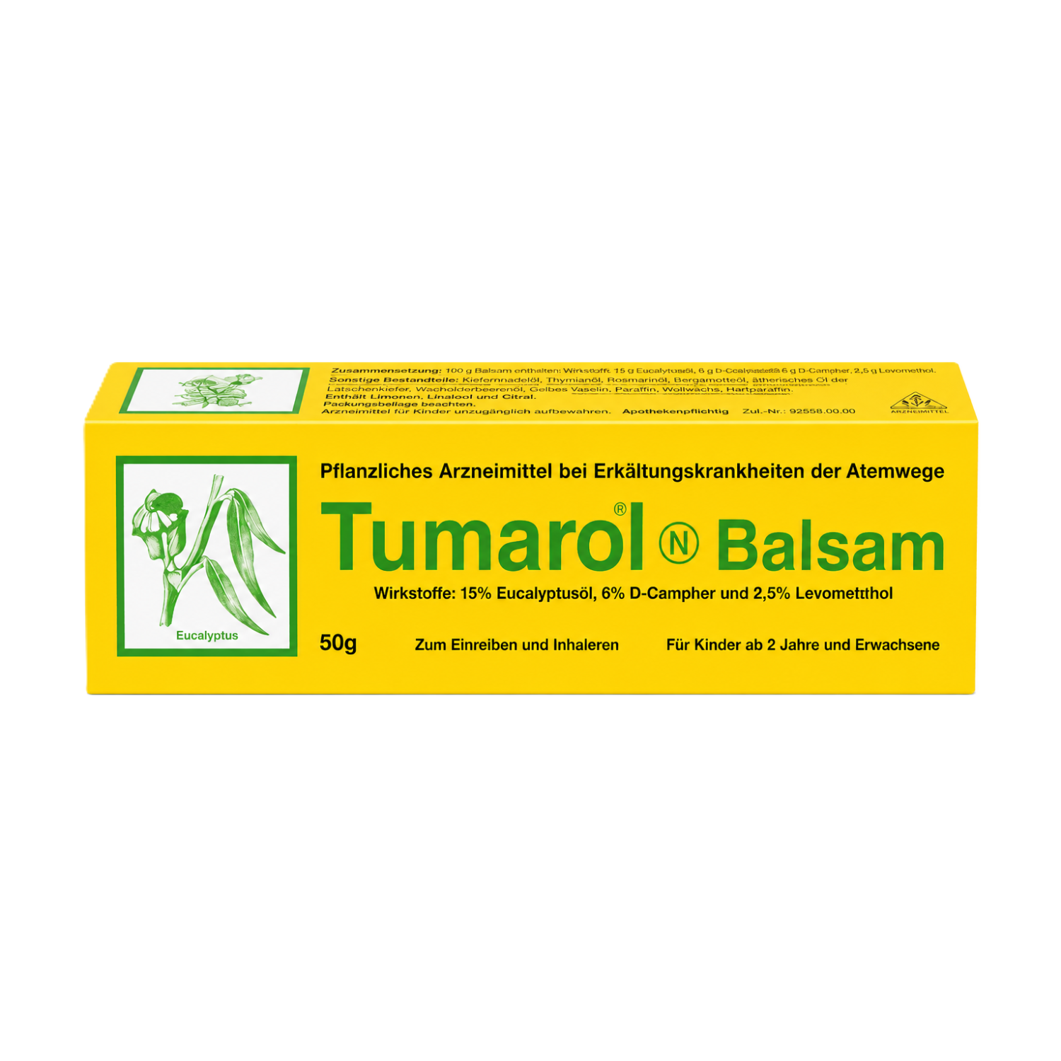 Faltschachtel des Tumarol N Balsam